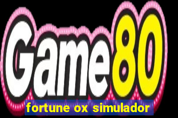 fortune ox simulador